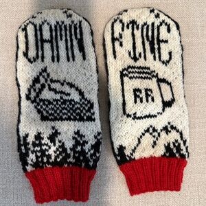 Twin Peaks Damn Fine Mittens